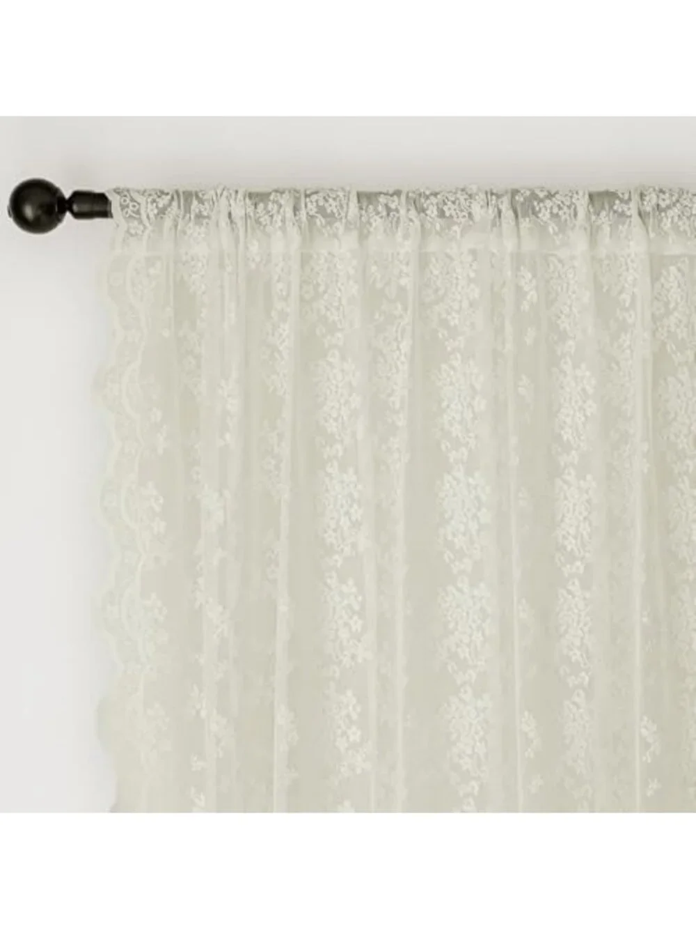 Elegant Vintage Lace Curtains Set - 72